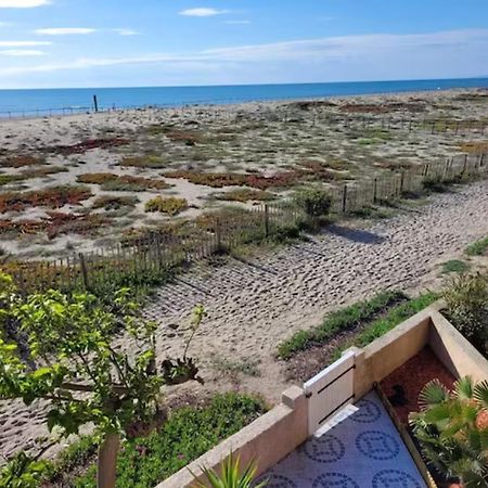 Villa Face A La Mer Sur Le Sable 8 Clim A L'Etage Le Barcarès Zewnętrze zdjęcie