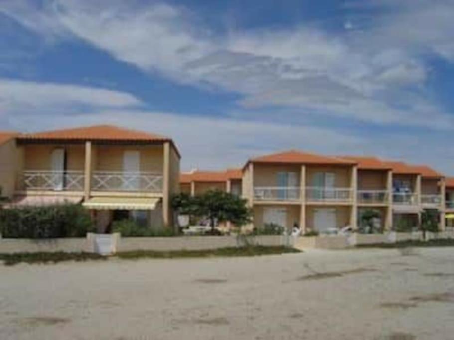 Villa Face A La Mer Sur Le Sable 8 Clim A L'Etage Le Barcarès Zewnętrze zdjęcie